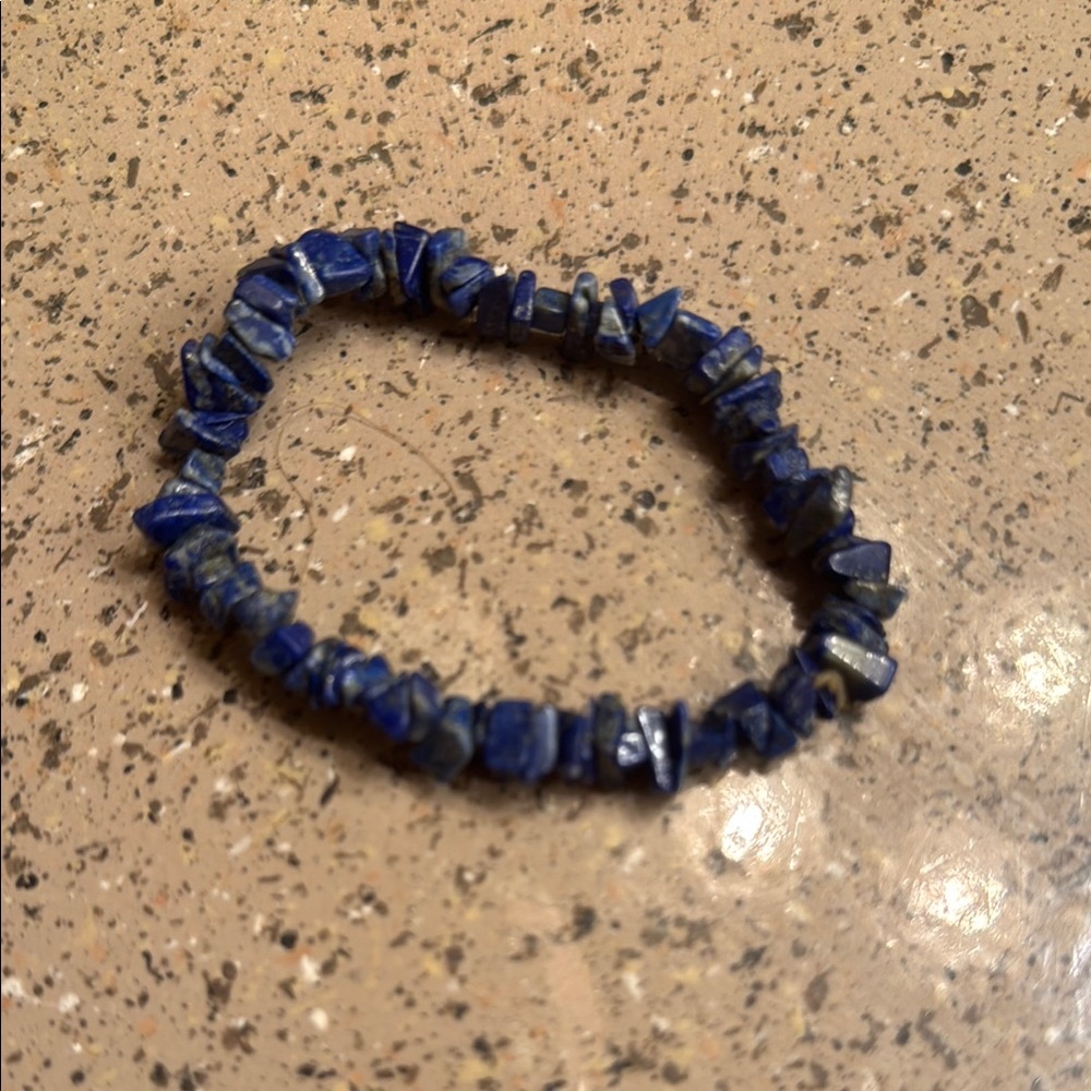 Lapis Lazuli Chip Bracelet